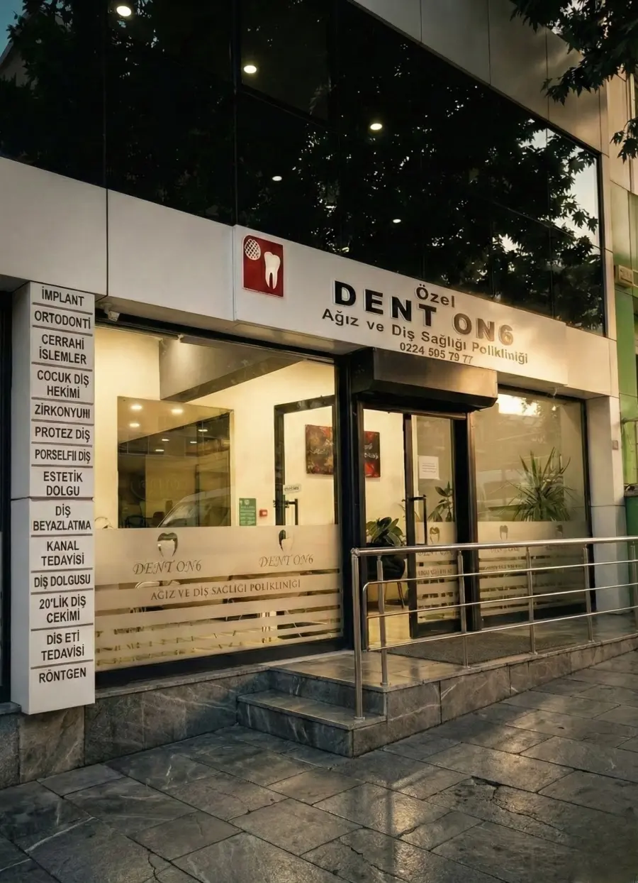 Bursa Dent ON6 Modern Diş Kliniği İçi ve Ekipmanları