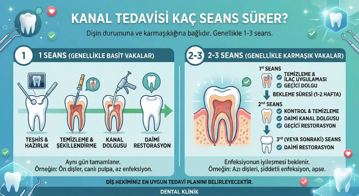 Kanal tedavisi kaç seans sürer profesyonel diş kliniği görseli