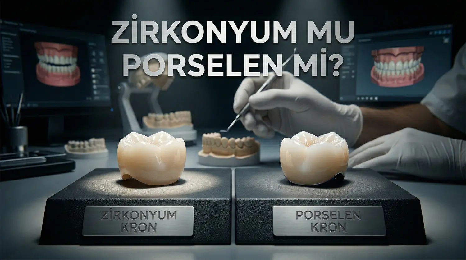 Zirkonyum mu Porselen mi? Diş Kaplama Seçimi